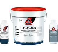 Boero KIT CASASANA Pittura 14 LT + LASER 23 1 LT + LASER FISSATIVO ANTIMUFFA 1 L