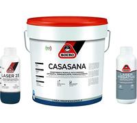 Boero KIT CASASANA Pittura 5 LT + LASER 23 1 LT + LASER FISSATIVO ANTIMUFFA 1 LT
