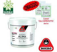 BOERO KLIMA pittura idropittura bianca opaca antimuffa traspirante