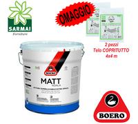 BOERO MATT KOALA pittura idropittura bianco extra super lavabile extra copertura