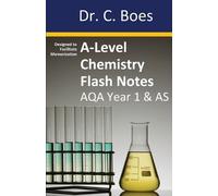 Boes A-Level Chemistry Flash Notes AQA Year 1 & AS (Tascabile)