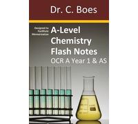 Boes A-Level Chemistry Flash Notes OCR A Year 1 & AS (Tascabile)