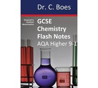 Boes GCSE CHEMISTRY FLASH NOTES AQA Higher Tier (9-1) (Tascabile)