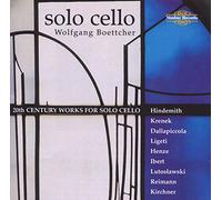 Boettcher, Wolfgang - 20th-Century Cello Works