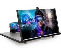 Boffett Lente di ingrandimento per cellulare, ingranditore schermo smartphone,HD ingranditore schermo smartphone, 3D amplificatore schermo per film e video per smartphone (20 Zoll)