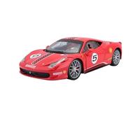 BOFSMXXNP Modellino auto scala 1:24 For Ferrari 330 499P 488 250 FXXK 458 Modello Di Auto In Lega Modello Di Auto In Scala Collezione Ornamenti Modellino auto lega(1-24 458 CHALLLENGE-)