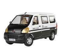 BOFSMXXNP Modellino auto scala 1:24 For Il Modello Di Auto In Lega Pressofusa Con Suono E Luce Dell'ufficio Postale Del Furgone Wuling Rongguang Modellino auto lega(White With box)