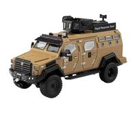 BOFSMXXNP Modellino auto scala 1:24 For La Simulazione Fusione Lega Un Modello Auto Blindata Fuoristrada Prova Esplosione Della Tigre Dai Denti A Sciabola Modellino auto lega(Yellow box)