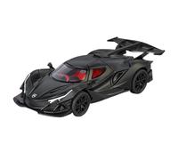 BOFSMXXNP Modellino auto scala 1:32 For Apollo IE Microcar Mini Modello Auto Lega Pressofusa Metallo Modellino auto lega(AG13 Black Box)