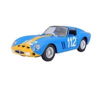 BOFSMXXNP Modellino auto scala Modello Di Auto Pressofusa In Lega Ferrari 499P LMH FORMULA RACING 488 250GTO FXXK 458 In Scala 1:24 Modellino auto lega(250 GTO)
