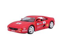 BOFSMXXNP Modellino auto scala Modello Di Auto Pressofusa In Lega Ferrari 499P LMH FORMULA RACING 488 250GTO FXXK 458 In Scala 1:24 Modellino auto lega(F355 CHALLENGE)