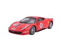 BOFSMXXNP Modellino auto scala Modello Di Auto Pressofusa In Lega Ferrari 499P LMH FORMULA RACING 488 250GTO FXXK 458 In Scala 1:24 Modellino auto lega(458 CHALLLENGE)