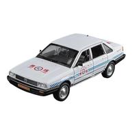 BOFSMXXNP Modellino auto scala Modello In Lega 1:24 For Auto Della Polizia Volkswagen Santana AE86, Modello In Lega Pressofusa, Modello Di Auto Didattica Modellino auto lega(Instruction Car)