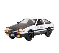 BOFSMXXNP Modellino auto scala Modello In Lega 1:24 For Auto Della Polizia Volkswagen Santana AE86, Modello In Lega Pressofusa, Modello Di Auto Didattica Modellino auto lega(AE86 Black White)