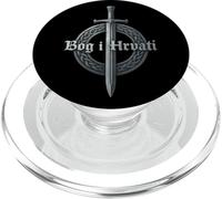 BOG I HRVATI - Dire croato con la spada PopSockets PopGrip per MagSafe