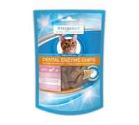 bogar, Bogadent Dental Sticks gatto, stuzzicadenti per l'igiene e la salute, snack per gatti per la cura dei denti, patatine gustose, con pesce, carne, frutta e minerali, 50 g
