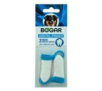 Bogar AG - Bogadent, strumento antiplacca a forma di dito per cani adulti, confe