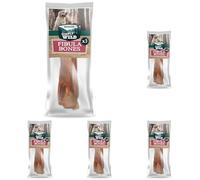 Bogar - Simply Wild - Snack per cani - Cibo per cani - Masticativi a forma di osso di prosciutto - 100% femore di maiale essiccato - Ideali anche come premietti per il tuo cane (Confezione da 5)