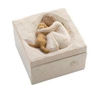 BOGAZY Bella Urna Souvenir Urne per Animali Domestici in Resina per Ceneri, Scatola di Memoria Commemorativa, Ricordo di Simpatia per Animali Domestici Persi Urna per Cenere(C)