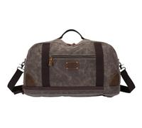 BOGAZY Borsa Viaggio Borsone da Viaggio in Tela 2 E 1 Vintage Zaino Weekend per La Notte Borsone(C)