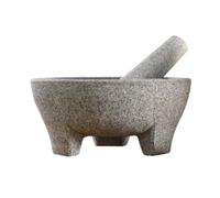 BOGAZY Mortar Pestle Set Mortaio in Pietra for Uso Domestico, Spremiaglio, Mortaio for Aglio, Macina Aglio, Set di Pestelli Mortaio con Pestello