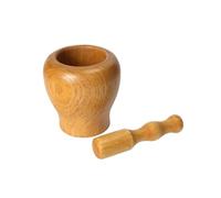 BOGAZY Mortar Pestle Set Pestello for Aglio in Legno, Macina for Aglio Domestico, Mortaio for Aglio, Spremiaglio, Set di Pestelli for Aglio Mortaio con Pestello