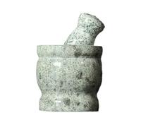 BOGAZY Mortar Pestle Set Set di Pestelli, Mortai, Macinini E Macinapesci in Pietra for Uso Domestico. Mortaio con Pestello