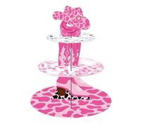 BOGAZY Torte Supporto for Torta di Compleanno A 3 Livelli, Decorazione for Feste Espositore Alzata