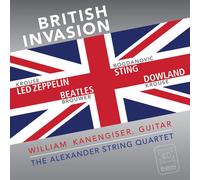 Bogdanovic / Brouwer / Alexander String Quartet British Invasion (CD)