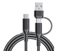 BOGEEL Cavo dati USB C intrecciato in nylon cavo di ricarica rapida 60 W ricarica veloce compatibile per dispositivi di tipo C 100 cm