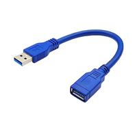 BOGEEL Cavo di prolunga USB3.0 maschio a femmina connettore linea cavo corto 5Gbps trasferimento dati per accessori PC portatili