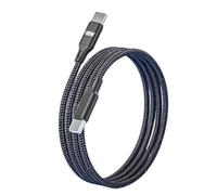 BOGEEL Cavo USB C a ricarica rapida da 100 W tipo C a tipo C, 1 m, in nylon intrecciato, resistente, cavo di ricarica per adattatori di alimentazione