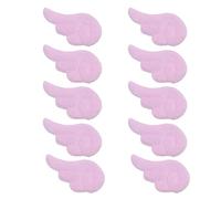 BOGEEL Toppe per capelli a forma di ala su entrambi i lati, 10 pezzi, per bambole, borse, cappelli, sciarpe, fermagli per capelli decorativi