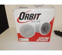 ^^ BOGEN OCS1 Orbit Altoparlante da Soffitto 100W 70V 16 Ohm Bianco- Set- Nuovo