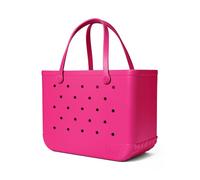 BOGG BAG - Borsa per spiaggia, piscina, barca, sport - EVA multiuso - bottoni tonali, Rosa Haute, Original - Large, Originale - Grande