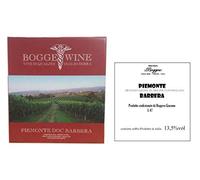 Boggero Bogge Wine- 5 L - PIEMONTE BARBERA DOC