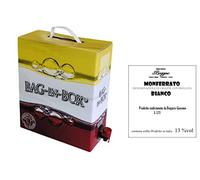 Boggero Bogge Wine - Monferrato Bianco Muller Thurgau bag in box 5 L