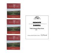 Boggero Bogge Wine - Tris Piemonte Barbera Bag in box 5 L