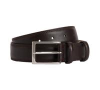 Boggi Milano, ,Accessories ,Uomo ,Marrone ,115 CM Cintura in pelle martellata con impunture a sella