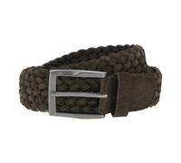 Boggi Milano, ,Accessories ,Uomo ,Marrone ,115 CM Woven Suede Belt
