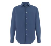 Boggi Milano - B Tech Camicia Slim Fit in Poliammide Stretch - - Shirts - Uomo - Blu - 2XL