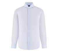 Boggi Milano - Camicia a Righe con Colletto Napoli Slim Fit - - Shirts - Uomo - Blu - M