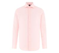Boggi Milano - Camicia a righe in cotone regular fit - - Shirts - Uomo - Rosa - M