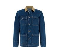 Boggi Milano, ,Jackets ,Uomo ,Blu ,S Giacca Camicia in Denim di Cotone