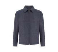Boggi Milano, ,Jackets ,Uomo ,Blu ,M Bomber in Lino Tecnico