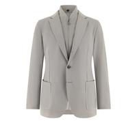 Boggi Milano, ,Jackets ,Uomo ,Grigio ,XL B Tech Giacca Felpa in Misto Lino