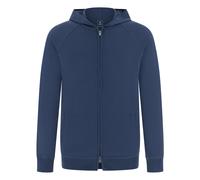 Boggi Milano, ,Knitwear ,Uomo ,Blu ,2XL Felpa con cappuccio in maglia con zip intera