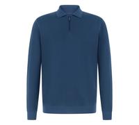 Boggi Milano, ,Knitwear ,Uomo ,Blu ,XL B Tech Polo a maglia con mezza zip