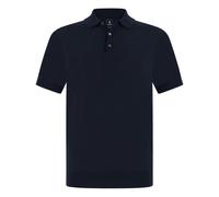 Boggi Milano, ,Knitwear ,Uomo ,Blu ,XL Knitted Polo Shirt