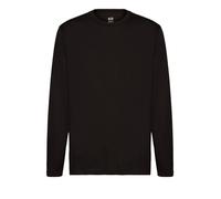 Boggi Milano, ,Tops ,Uomo ,Nero ,L Magliette a maniche lunghe in jersey di cotone Pima